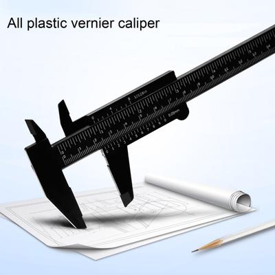 0-150mm Metrik/İmparatorluk Vernier Kumpas Şeffaf Ölçekli Pas Önleyici Hafif Yüksek Hassasiyetli Mini Kumpas İç Ölçüm