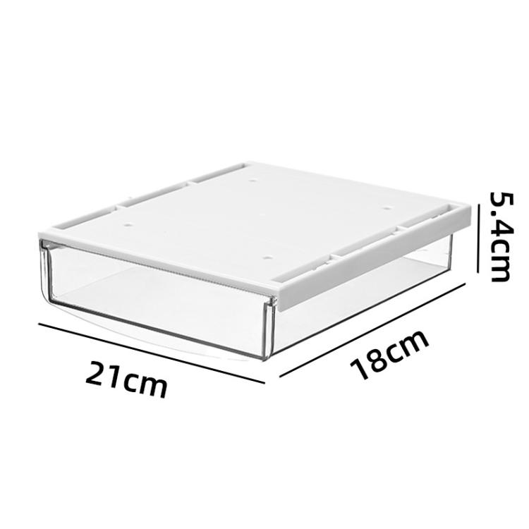 Hidden Under-Desk Drawer Storage Box Drill-Free Organizer Box