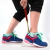 32cm Metal Shoe Horn Long Portable Shoe Lifter Shoe Puller Wood Handle Shoehorn  Women Men