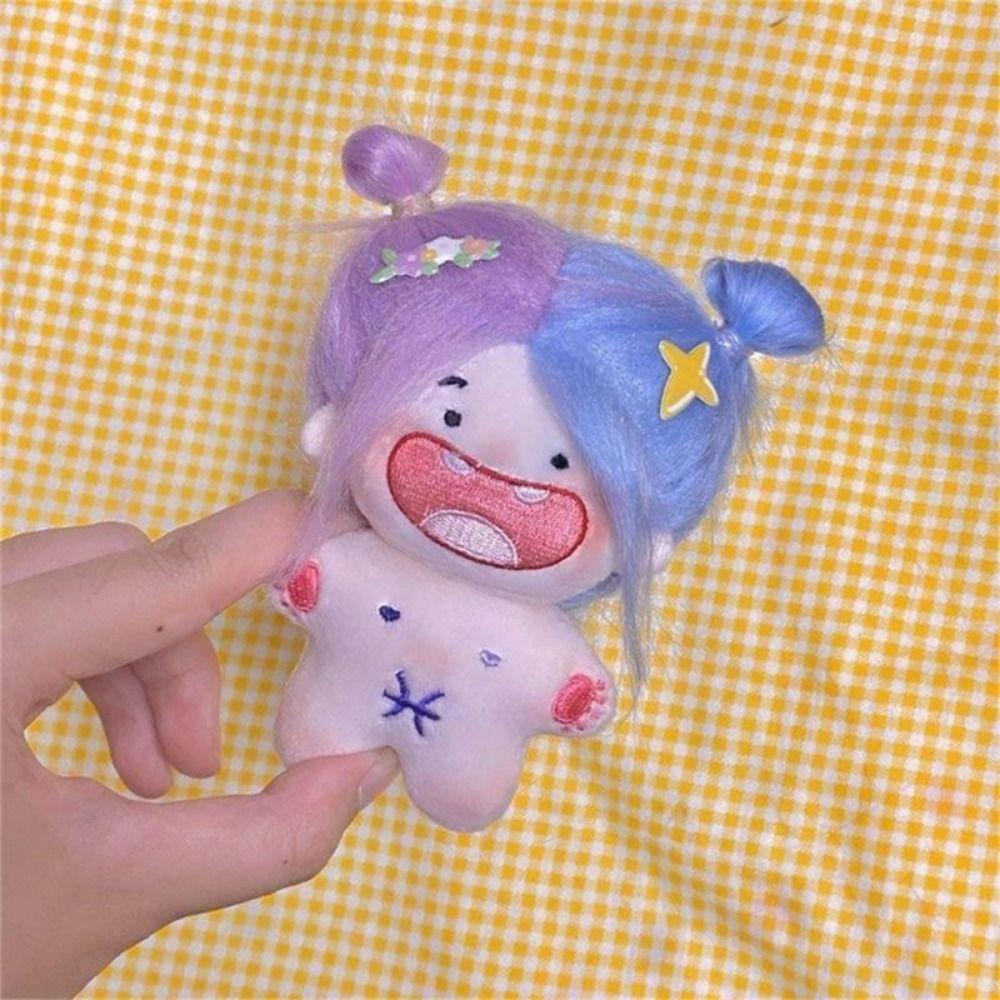 Funny Diy Hairstyle Baby Toothless Cotton Plush Doll Toothless Dolls Keyring 12 Constellations