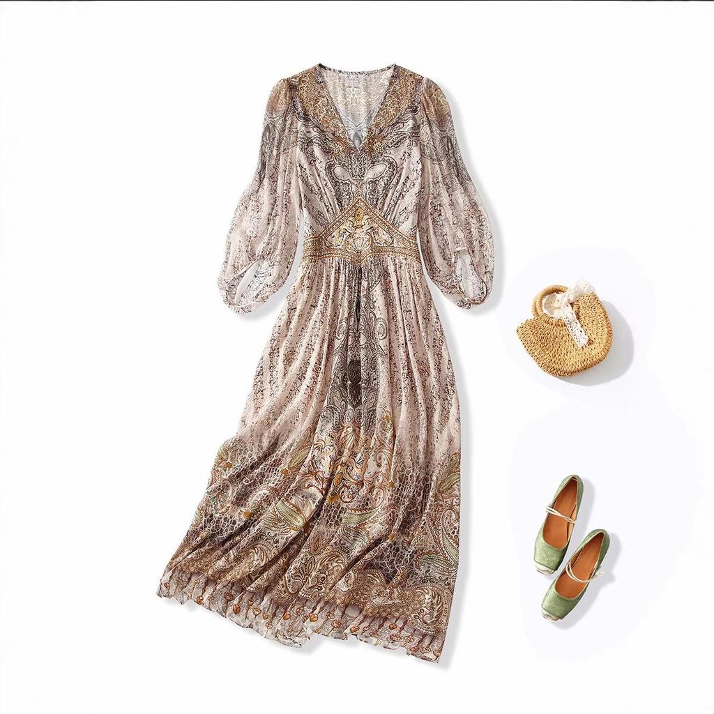 Silk Dress Model 80169-460-759