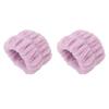 1 Pair Face Washing Wristbands Strong Water Absorption Skin Friendly Soft Pure Color Women s Wrist Towels for Home Travel