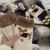 Socks Girl Dachshund Dog Socks Cute Cartoon Mid-Tube Socks Girl Versatile Sweat-Absorbing Pile Sock Girl