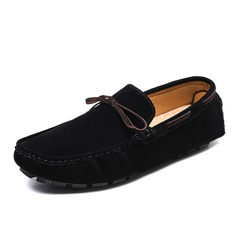 2023 Men s Casual Printed Slip-on Moccasins - Large Size Driving Shoes 41