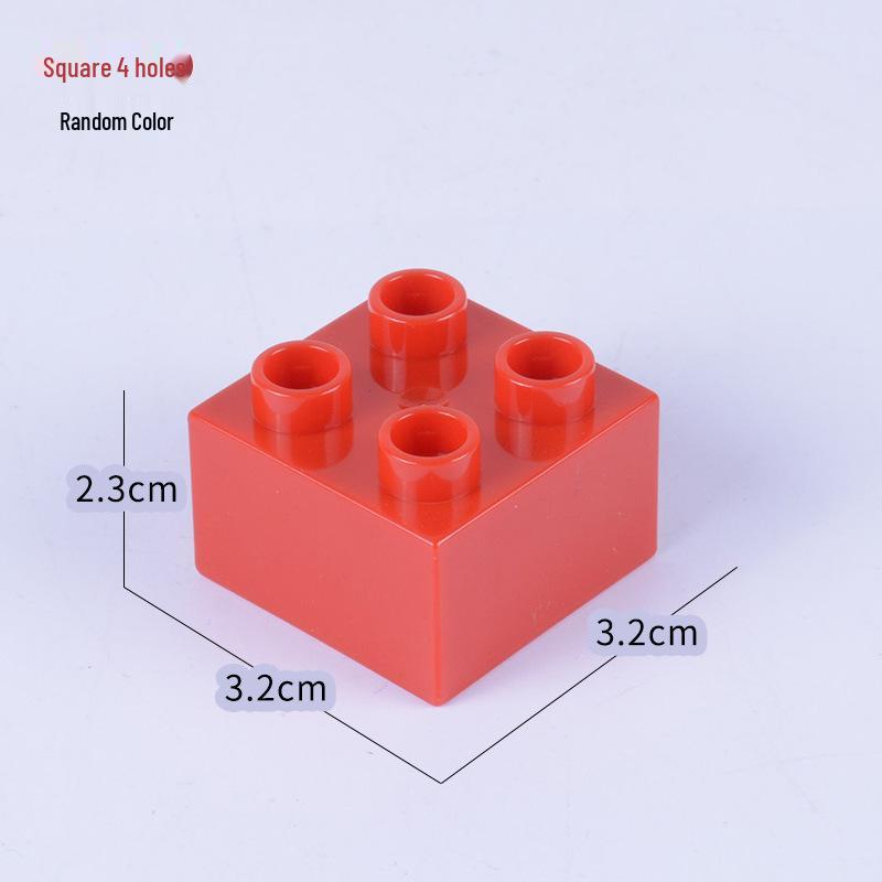 LEGO Duplo-Compatible Building Blocks: Accessories & Special Shapes for Kids' Educational Toys