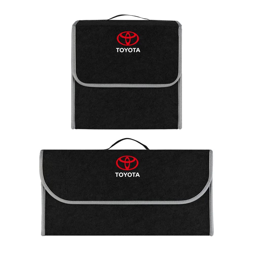 Car Trunk Large Capacity Sundries Storage Box Organizer Bag Tool Case For Toyota TRD Corolla Chr Avensis Yaris Camry Racing RAV4