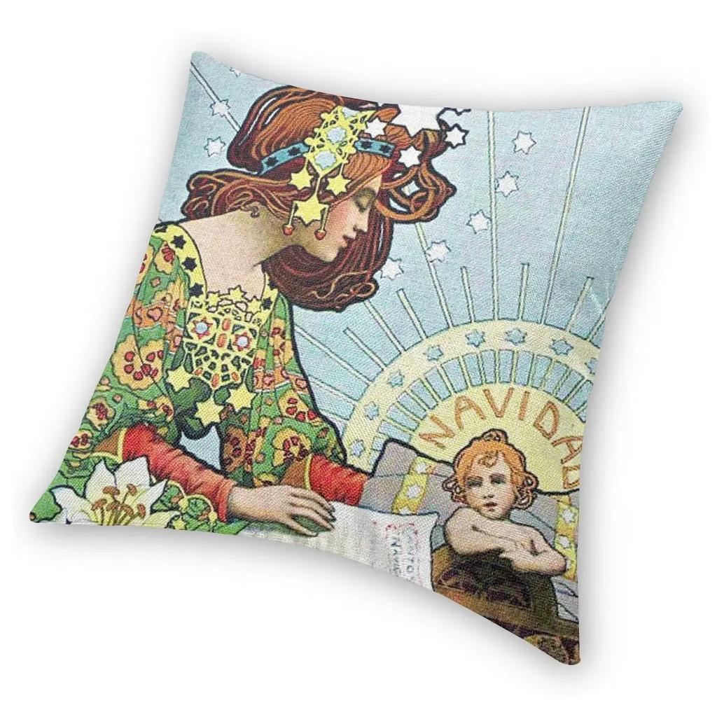 Dezember Kalender Von Gaspar Camps 9 Kissenbezug Bedruckter Polyester Kissenbezug Dekorativ Mucha Kissenbezug Bezug Stuhl ''