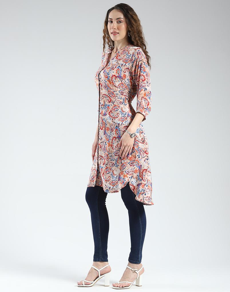 MONTE CARLO Women Regular Fit Summer Tunic