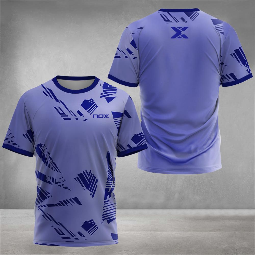 Modă Stradă Bărbați Tricou cu Gât Rotund Îmbrăcăminte Ușor Respirabil Tricou Sport Bărbați Exterior Tenis Mânecă Scurtă Jersey Antrenament