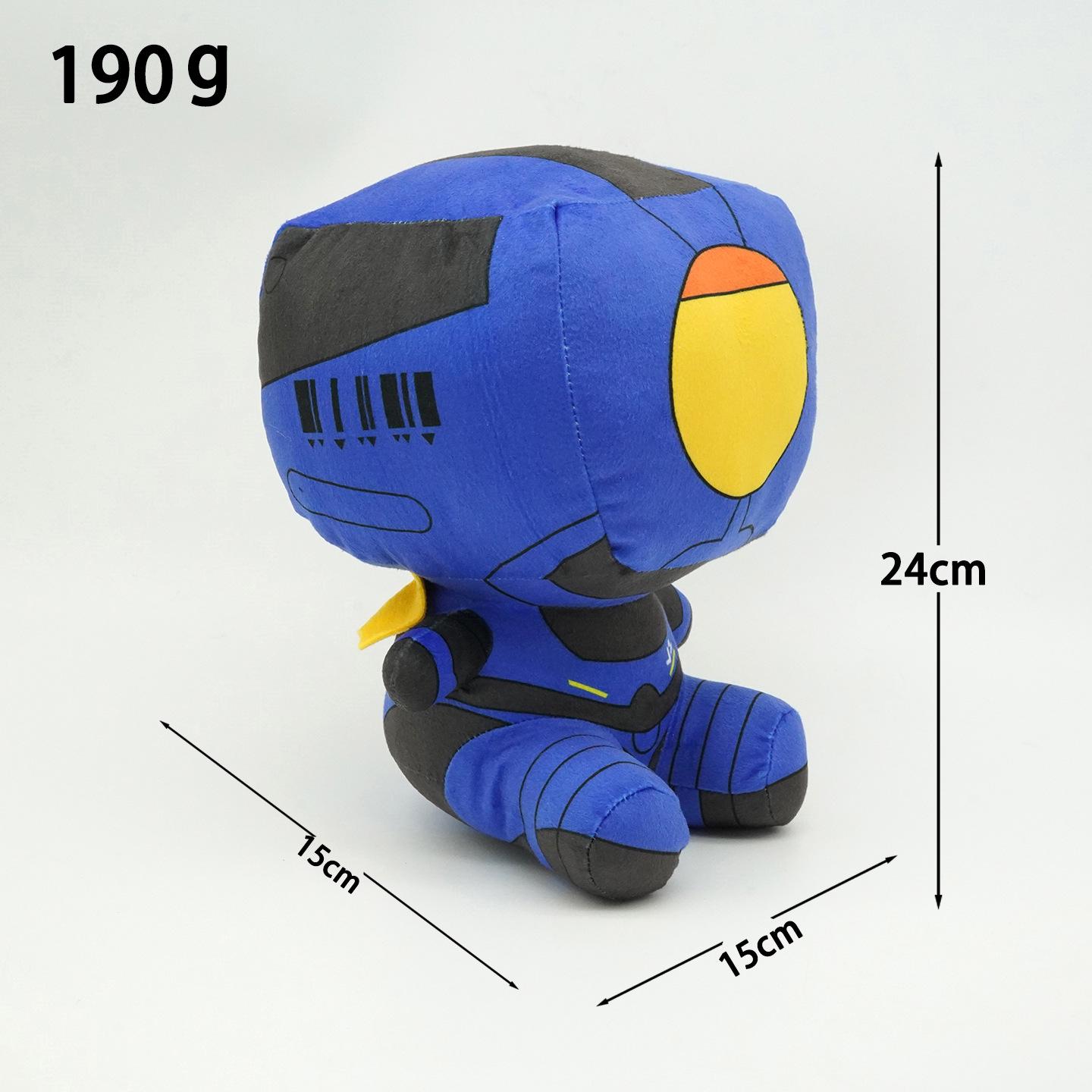 Ultrakill Game Warrior Plush Robot Toy - Cute Holiday Gift As Shown