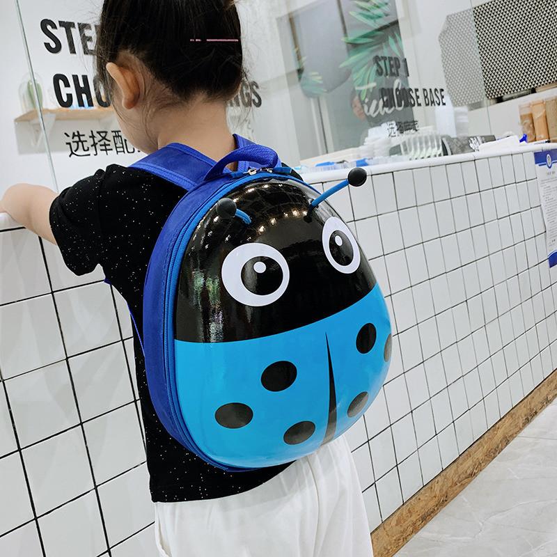 Cute And Stylish 2022 New Children's Backpack With Ladybug Pattern For Boys And Girls In Kindergarten