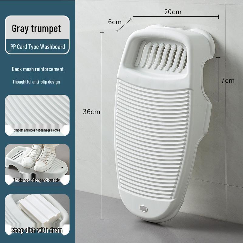 Compact Non-slip Washboard for Small Laundry Tasks