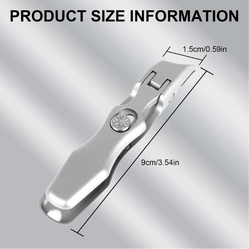 Angled Nail Clippers Nail Cutter Large Opening Toenail Clippers Stainless Steel Fingernail Clippers Toe Nail Clippers