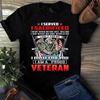 Men's and Women's T-shirts I Served I Sacrificed I Went When No One Was Willing I Am a Proud Veteran