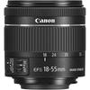 Canon Standard Zoom Lens EF-S18-55mm F4.0-5.6IS STM APS-C Compatible