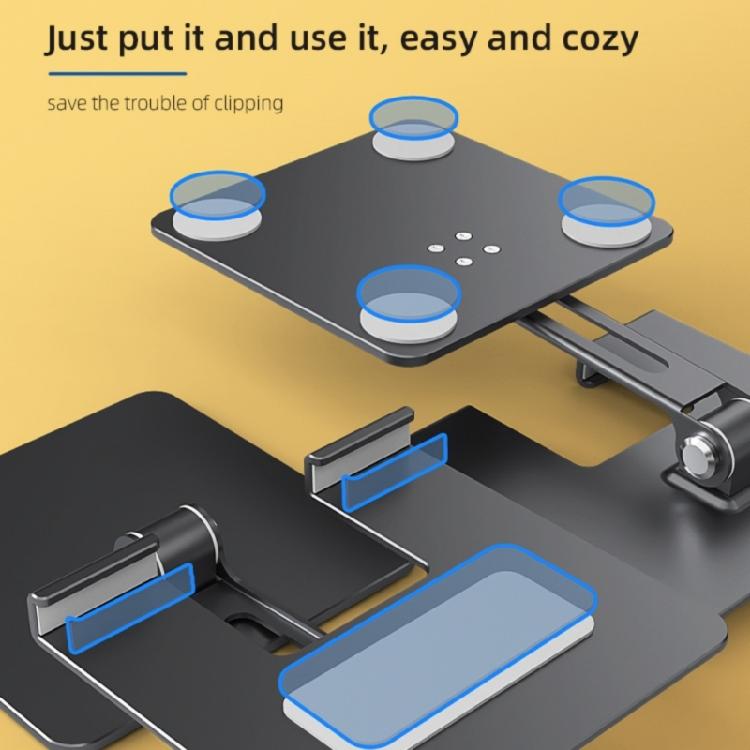 Foldable Tablets Bracket Stand Portable Laptop Bracket Heat Dissipation 180 Degree Rotatable Adjustable Stand for Lapto
