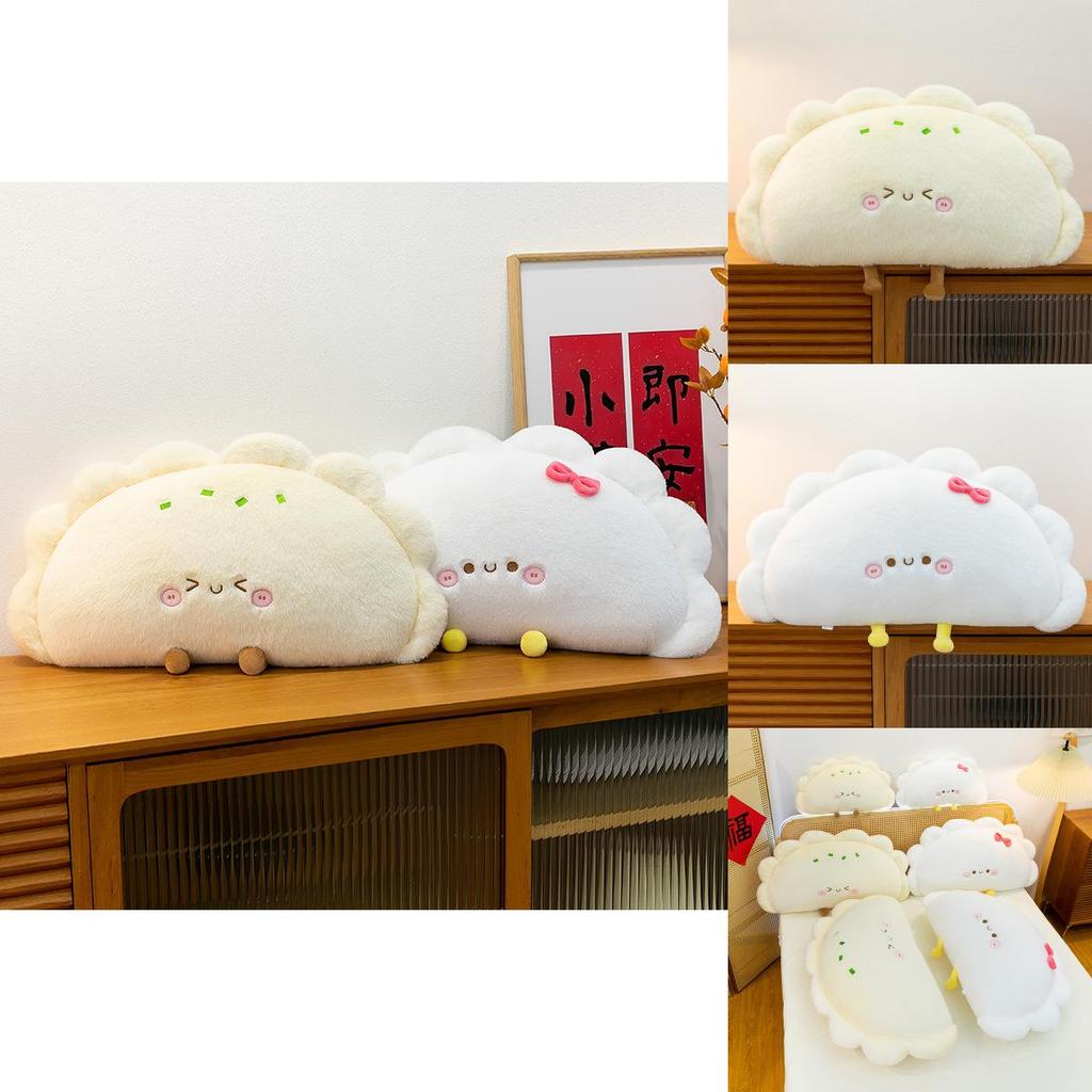 Dumplings Plush Toy With Soft Pp Cotton For Cafe Decor And Gift