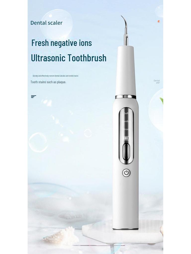 Leisen Ultrasonic Electric Tartar Remover – Portable Home Dental Cleaner