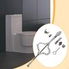 Accessory Household Flexible Replacement Sturdy Cleaning Tool for Shower Sink Toilet Sewer Kitchen