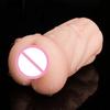 Promotion Realistic Aircraft Cup Pocket Pussy Soft Silicone Stroker with 3 Textured Channels  Pleasure Sex Toy for Men