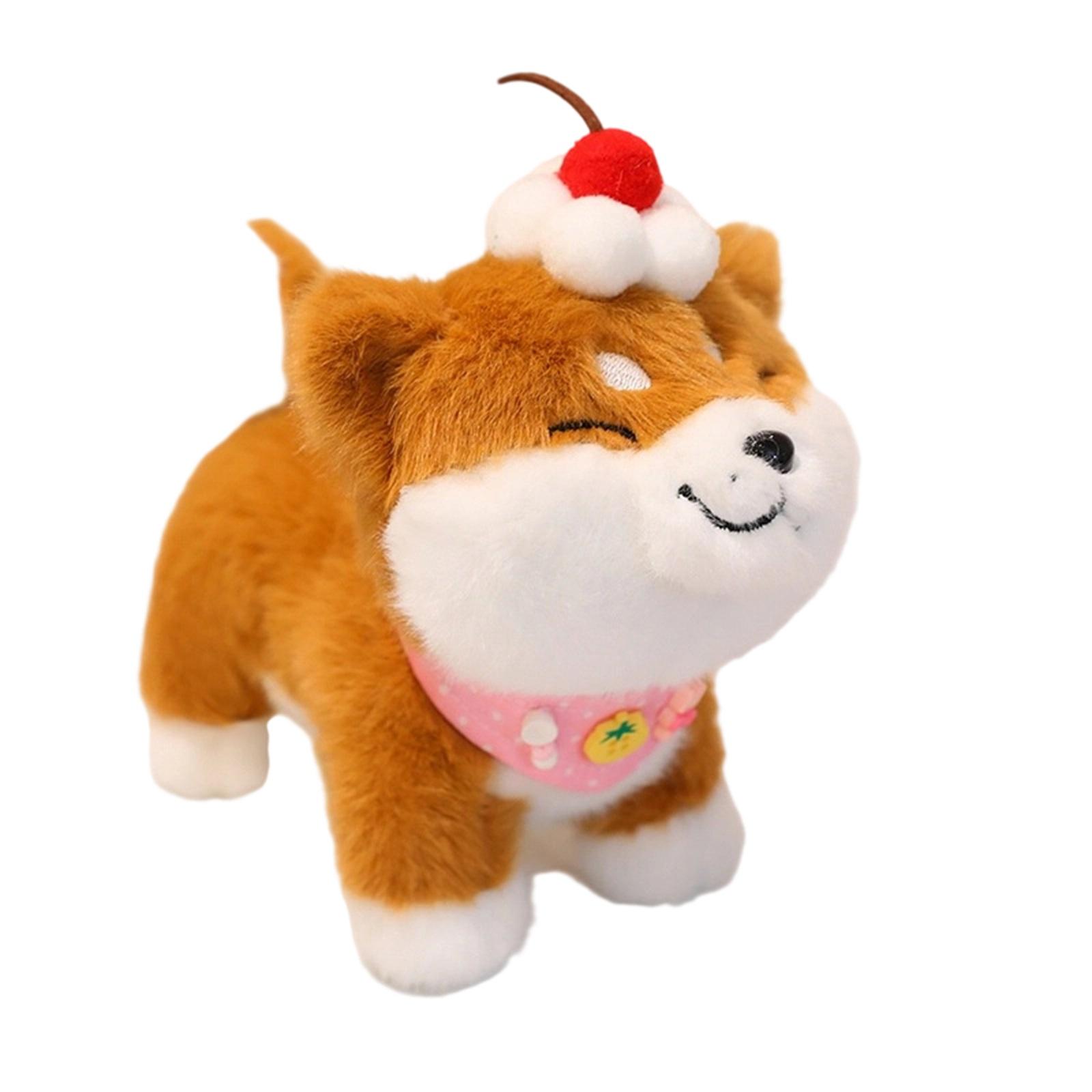 

Милая кукла-питомец, мультяшная, маленькая, нарядная, шарф, плюшевая игрушка, подарок One Size розовый