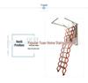 Automatic Folding Indoor Attic Extension Ladder