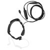 Throat Earpiece Headset Air Acoustic Tube Throat Vibration PTT Mic Headset for UV9R Plus BF9700 BFA58