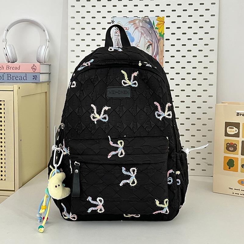 Niche High Value Japanese Versatile Girl Schoolbag Large Capacity Junior High School College Students Backpack