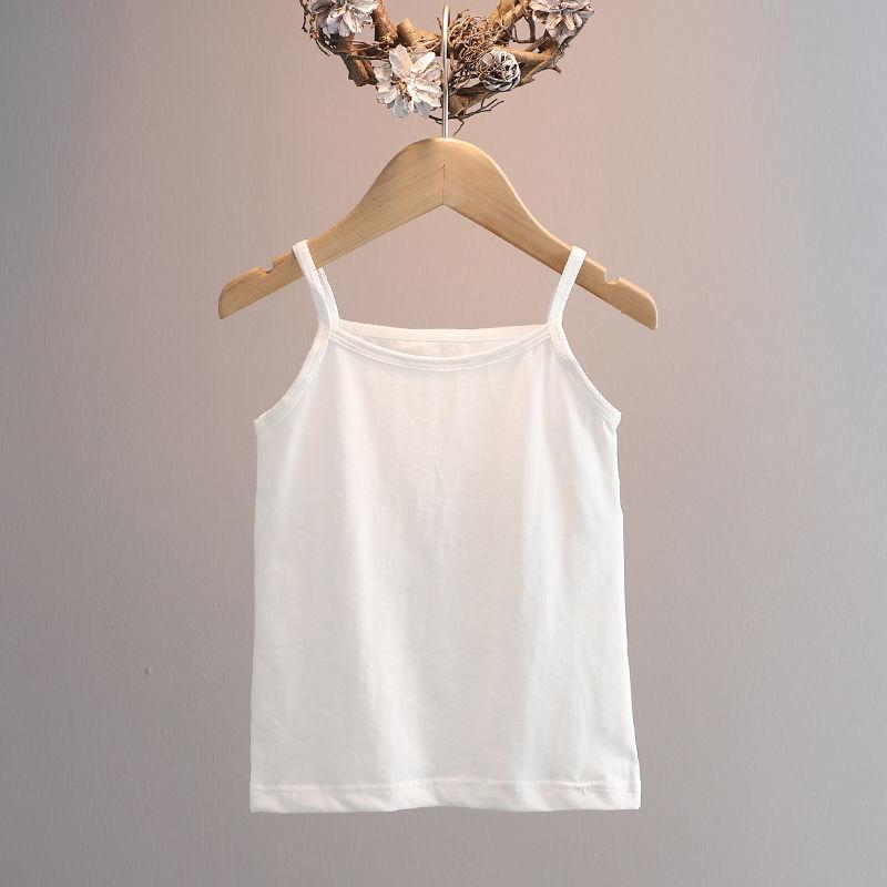 Camisole Bottoming Shirt Spring and Summer Solid Colour Inside and Outside Wear Large Size Round Neck Sexy Suspenders Tank Top
