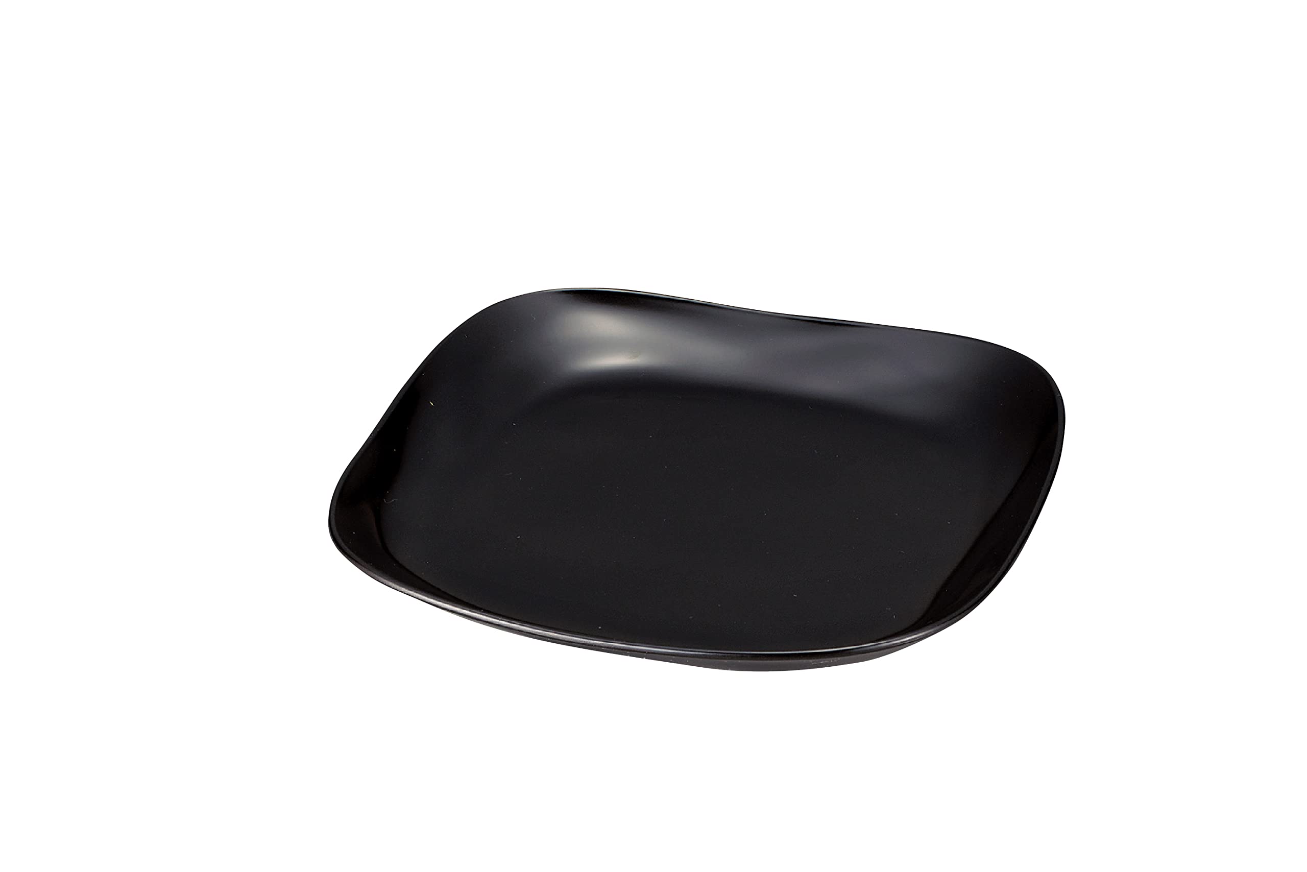 

Tatsumiya Modern Square H3 55151 Plate, Black, Size Approx. W23.2 D23.2