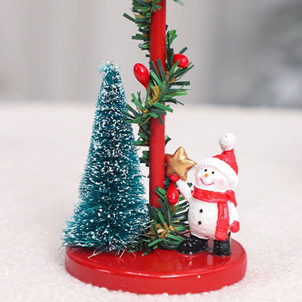 Anti Slip Tea Light Candle Stand Resin Santa Claus Candle Holders  Party Favors