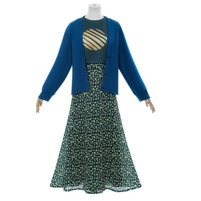 Cosplay Anime Movie Costume Natalie Women's Dresses Jacket Top Skirt Daily Clothing Halloween Party Role-playing Suit