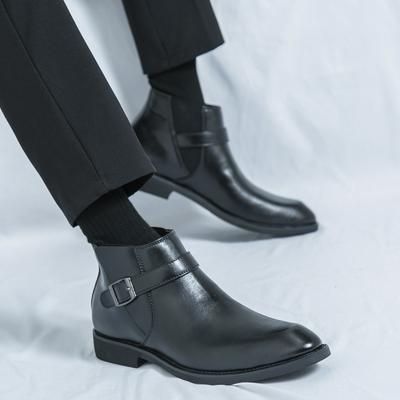 Scarpe alte da uomo in pelle alla moda Stili di design britannici alla moda Scarpe formali da adulto per Matrimonio Outdoor Tempo libero Festa di lavoro 38-46