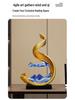 Elegant Flowing Sand Painting Ornament - High-End Decor for Living Room, TV Cabinet, Office, or Housewarming Gift