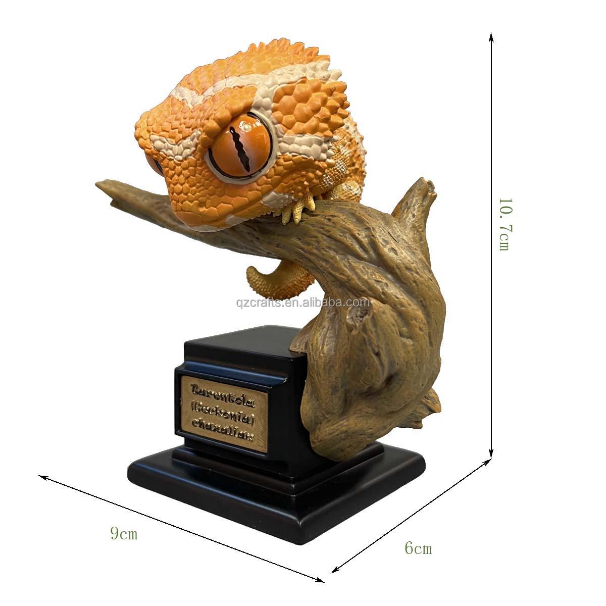 Hot Sale Gecko Mascot Animal Statue for Sale (Yellow,L9*W6*H10.7cm) жёлтый