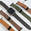 Leather Loop Strap For Apple Watch Ultra Band 49mm 46mm 45mm 41mm 42mm 38mm Silicone Bracelet for IWatch Series11 10 9 8 7 3 4 5 6 Se 40mm