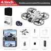 2025 New V666 Drone 4.5inch Screen Professional Aerial Photography 4K HD Camera Obstacle Avoidance Folding Brushless 5G FPV Drone Gift