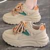 Fashion Spring sports versatile thick-sole women's shoes fashionable, breathable, comfortable and heightening casual shoes