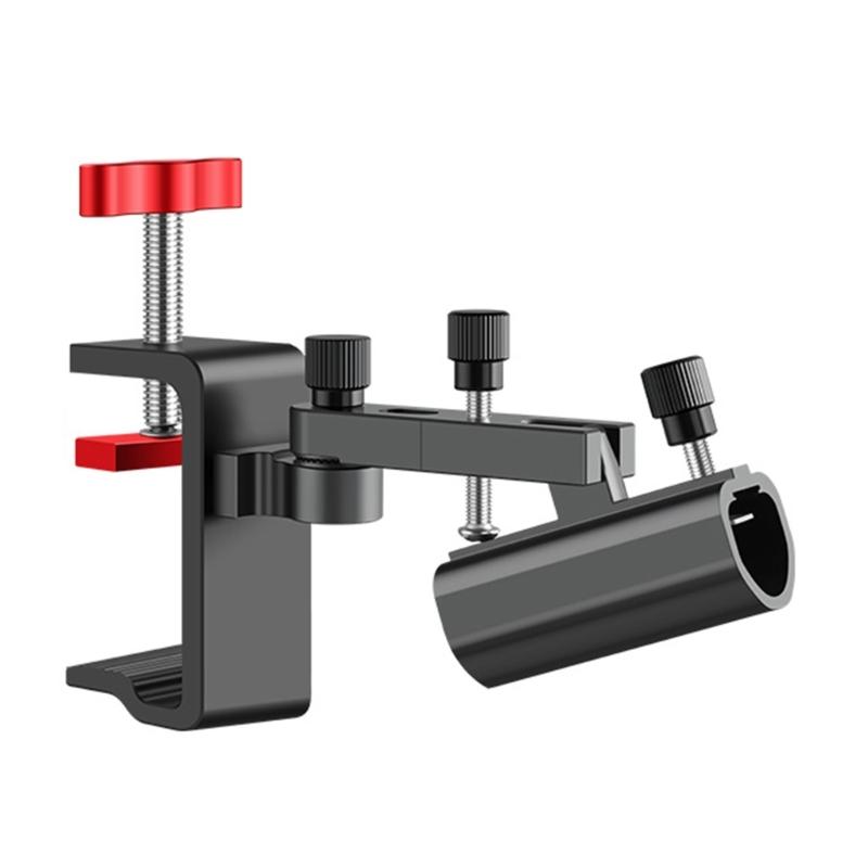 Aluminum Alloys Fishing Rod Stand Fishing Rod Corner Turret Frame Tube Fixing Clip Fishing Platform Stand Enduring