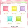 Pink Rainbow Square Aluminum Foil Balloon Wall Double Sided Square Balloon Birthday Party Shower Wedding Anniversary Decoration