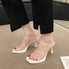 Fashion New Summer Style Fashionable Versatile and Elegant Casual Sandals Comfortable Wear-resistant Thick Heel Women's Shoes