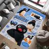 Nu, Pogodi! Carpet Rug for Living Room Bedroom Home Sofa Decoration,Kids Play Nonslip Floor Mat