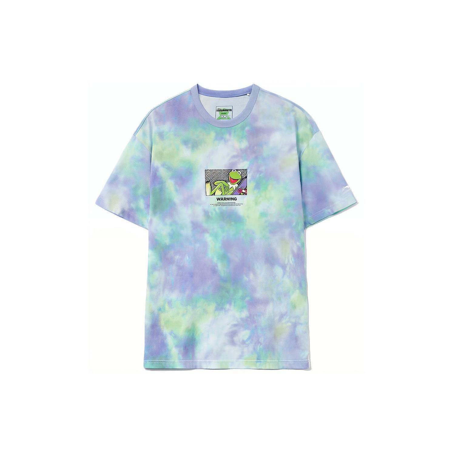 Li Ning x Disney T Shirt Unisex Blue AHSR841-1 M