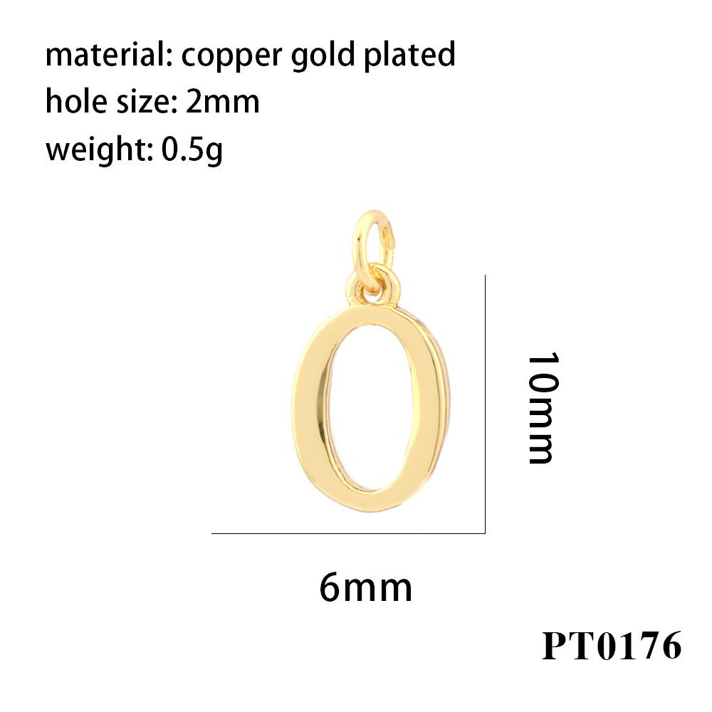 Pingentes de Alfabeto Vibrantes: Colar de Moda Simples e Colorido