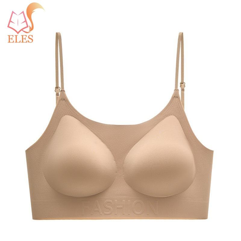 Summer Thin Seamless Underwear Bra Push Up Anti-sagging Invisible Bra