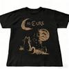 The Cure Cat Tshirt 90s Alt Indie Rock Clothes Band Tshirt Hip Hop Unisex Women Cotton Oversize Tee Clothing Harajuku Y2k Tops