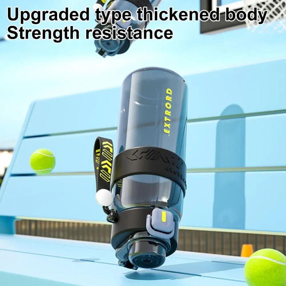 Large Capacity 800ml Sports Water Bottle PC Outdoor Sports Kettle Colorful Plastic Cup  Unisex