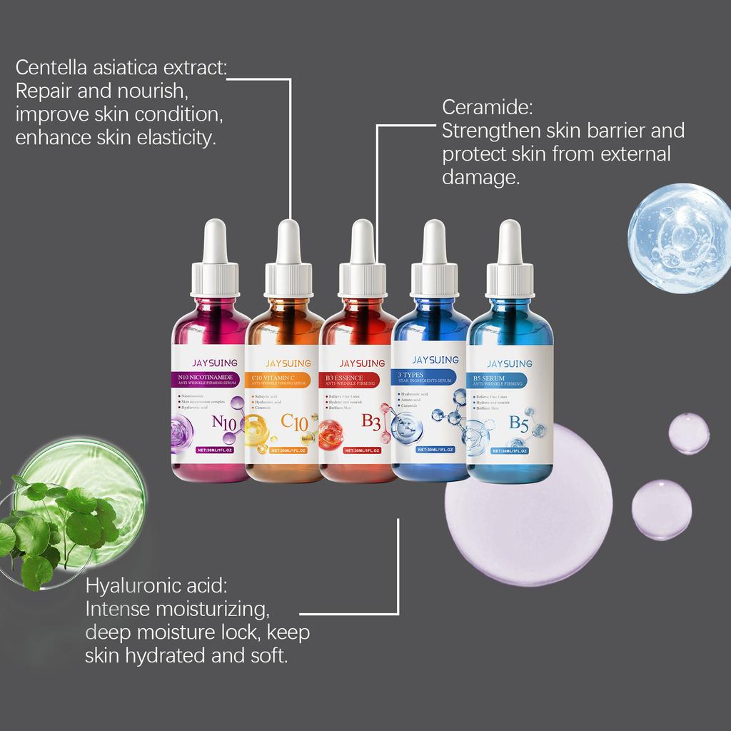 Essence Gift Set 5 Face Moisturizing Hydrating Daily Repair Essence Gift Set