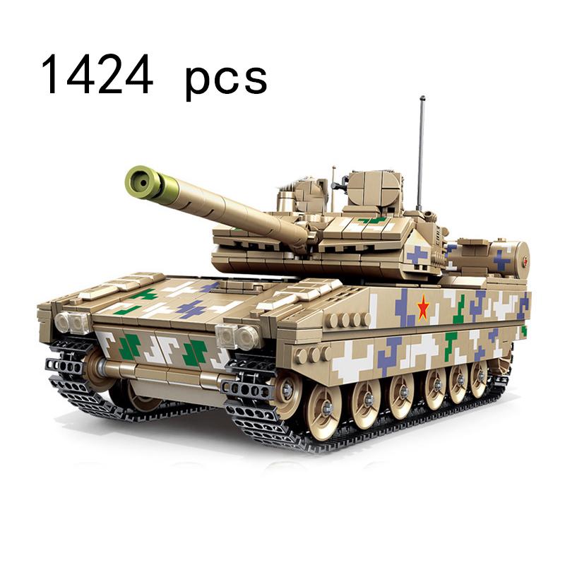 China Modern Army Military Vehicle Trucks SCUD Launcher Sets Building Blocks Bricks Toys Tanks Antitank Missile Car DF-17 DF-41