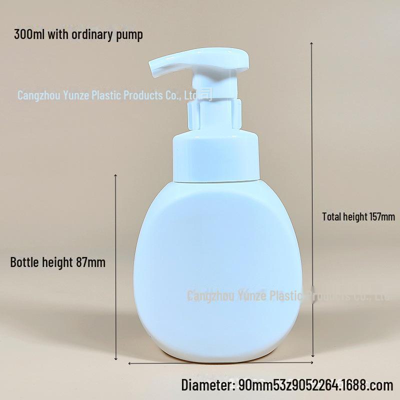 Foaming Bottles: 300ml Flower Foam Hand Soap, 350ml Children's Cleansing Mousse, Facial Cleanser Bottle
